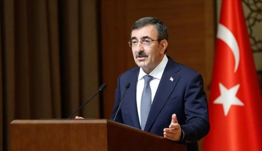 Cumhurbaşkanı Yardımcısı Yılmaz, EIA Başkanı ile g&ouml;r&uuml;şt&uuml;