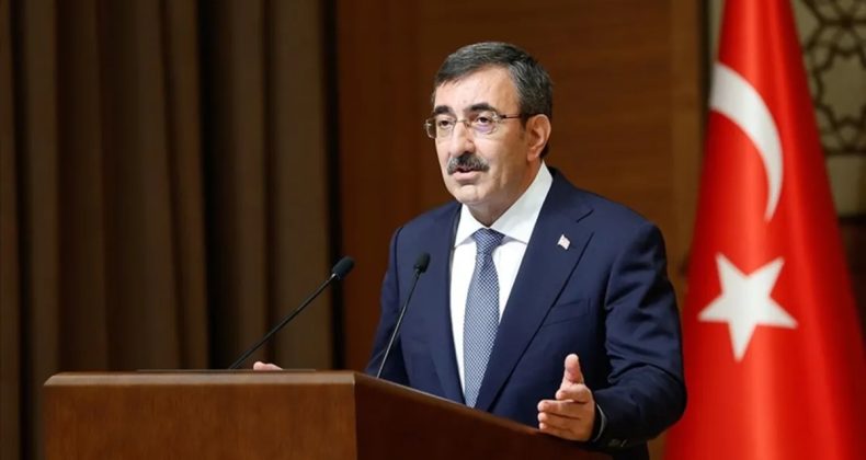 Cumhurbaşkanı Yardımcısı Yılmaz, EIA Başkanı ile g&ouml;r&uuml;şt&uuml;