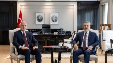 Dışişleri Bakanı Fidan, K&uuml;lt&uuml;r ve Turizm Bakanı Ersoy ile bir araya geldi