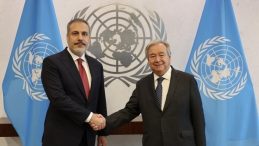 Dışişleri Bakanı Hakan Fidan, BM Genel Sekreteri Guterres ile Telefon G&ouml;r&uuml;şmesi Yaptı