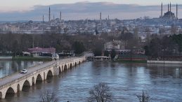 Edirne'de Taşkınlara Neden Olmuştu: Tunca ve Meri&ccedil;'te Debi D&uuml;ş&uuml;şe Ge&ccedil;ti
