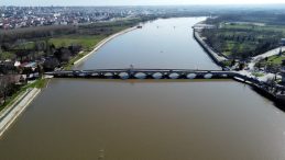 Edirne&rsquo;de Meri&ccedil; Nehri&rsquo;nde debi arttı, &lsquo;sarı alarm&rsquo; verildi