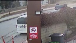 Elazığ&rsquo;da İki Yaralıyla Sonu&ccedil;lanan Trafik Kazası G&uuml;venlik Kamerasında