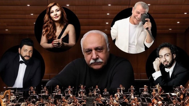 Eldar Mansurovun Senfonik Grav&uuml;rleri AKM'de sanat severlerle buluşuyor