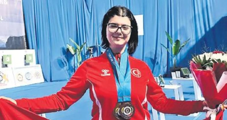 Elif Berfin Havalı Tüfekte Avrupa Şampiyonu