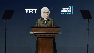 Emine Erdoğan: Gazze'nin acısı, sosyal medyanın 'sonsuz kaydırma' evreninde g&ouml;zden kayboluyor