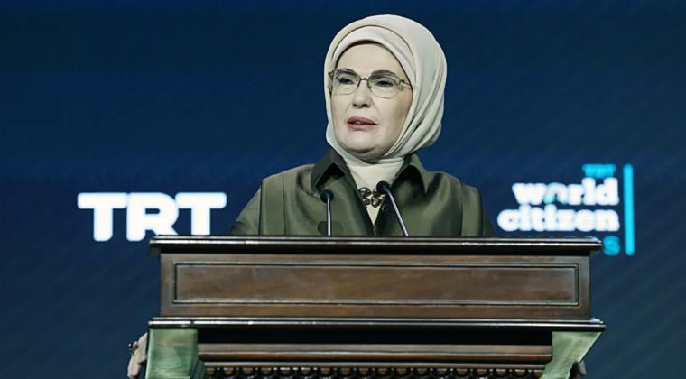 Emine Erdoğan: Gazze'nin Toprakları &Ccedil;ocuk Mezarlığına D&ouml;n&uuml;şt&uuml;
