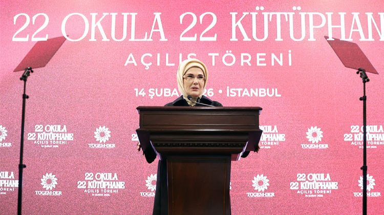 Emine Erdoğan: K&uuml;t&uuml;phane okulların kalbidir, ruhudur, can damarıdır