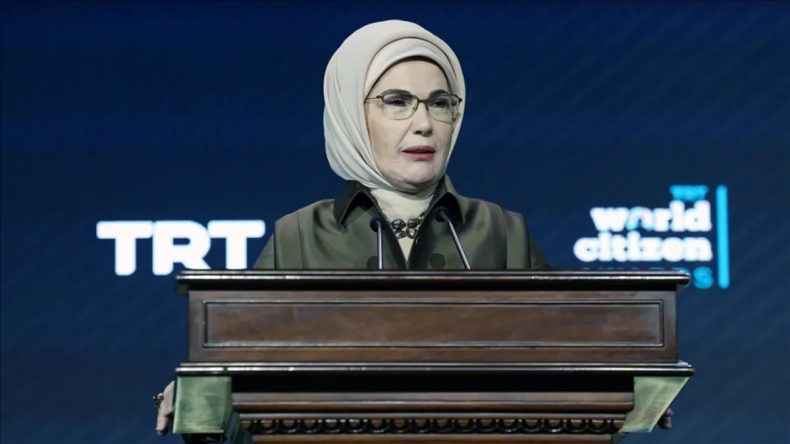 Emine Erdoğan'dan TRT World Citizen Awards'a İlişkin Paylaşım