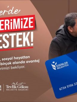 Esenler Belediyesi&rsquo;nden &Ouml;nemli Proje: Emeklilere Destek Kartı!