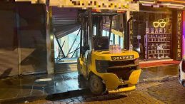 Forkliftli Kuyumcu Soygunu