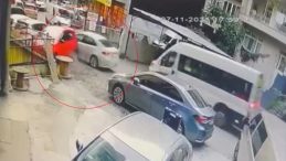 Fren Yerine Gaza Basarak Ortalığı Savaş Alanına &Ccedil;eviren Kaza G&ouml;r&uuml;nt&uuml;leri Ortaya &Ccedil;ıktı!