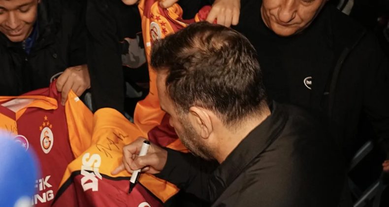 Galatasaray'a Rize'de coşkulu karşılama!