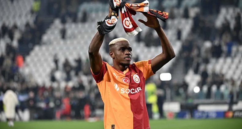 Galatasaray'da Victor Osimhen, Şampiyonlar Ligi'ndeki performansıyla parlıyor