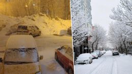 Gece Yarısı Gelen Kar, Her Yeri Beyaza B&uuml;r&uuml;d&uuml;! Kar Kalınlığı 40 Santimetreyi Buldu