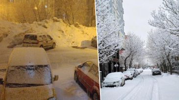 Gece Yarısı Gelen Kar, Her Yeri Beyaza B&uuml;r&uuml;d&uuml;! Kar Kalınlığı 40 Santimetreyi Buldu