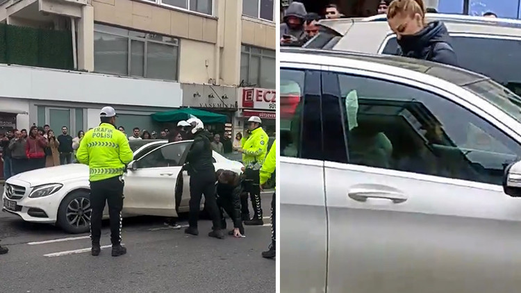 G&ouml;r&uuml;nt&uuml;ler sosyal medyada dikkat &ccedil;ekti: Bebek'teki kadın hastaneye yatırıldı