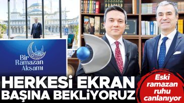Herkesi ekran başına bekliyoruz