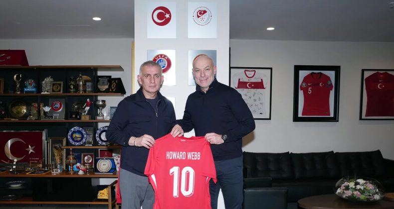 Howard Webb, PGMOL Direktörü, TFF'yi Ziyaret Etti!