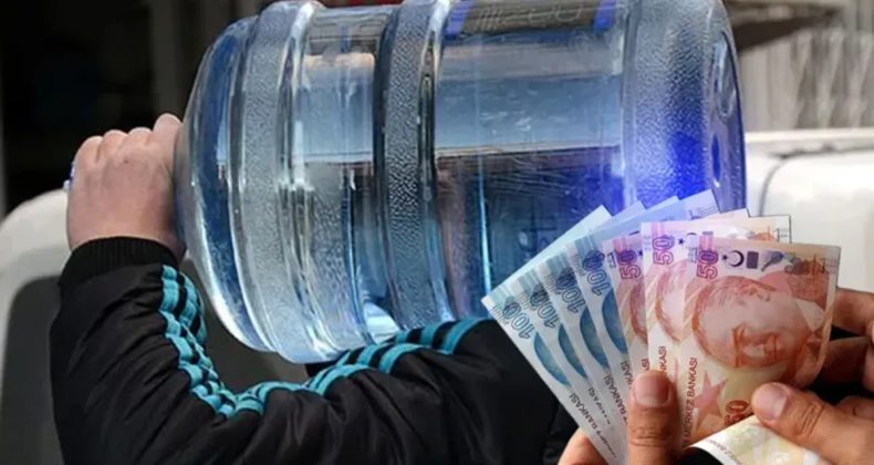 İ&ccedil;indeki su yalnızca 3 TL! Ramazan &ouml;ncesi damacana fiyatları 200 TL'yi aştı