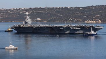 İran-ABD M&uuml;zakereleri Sırasında &Ouml;ne &Ccedil;ıkan Bir Adım: 'USS Gerald R. Ford' U&ccedil;ak Gemisi Girit'ten Yola &Ccedil;ıktı