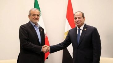 İran Cumhurbaşkanı Pezeşkiyan, Sisi ile G&ouml;r&uuml;şme Ger&ccedil;ekleştirdi
