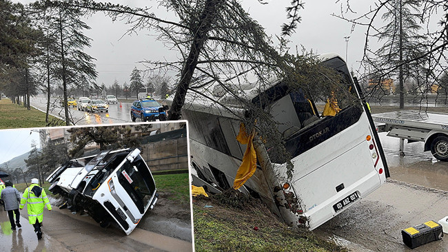 Isparta'da Cezaevi Ring Aracının Devrilmesi: 3 Askeri Personel Yaralı