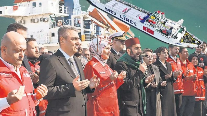 İyilik Gemisi Gazze Yolu A&ccedil;ıldı