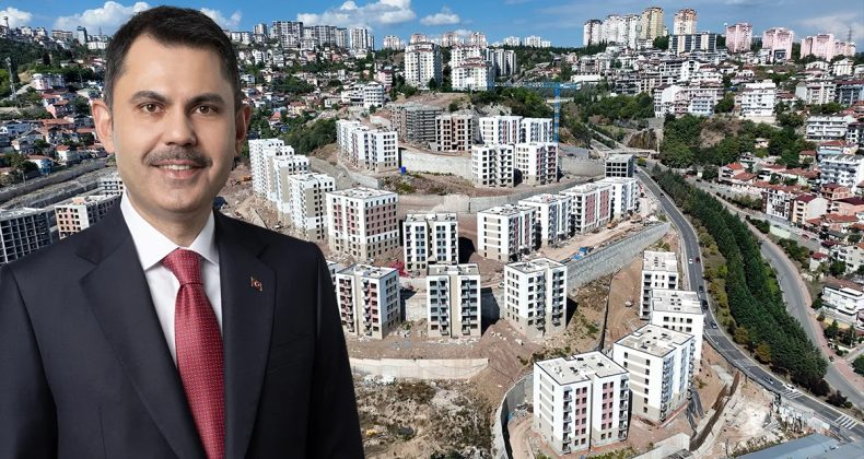 İzmit'te TOKİ Kentsel D&ouml;n&uuml;ş&uuml;m Projesinde Son Aşama! Bakan Kurum'dan 'Devlet Desteği ile Sonu&ccedil;lanacak' Mesajı