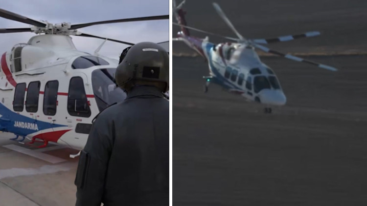 Jandarma 5. G&Ouml;KBEY Helikopterini Envanterine Dahil Etti