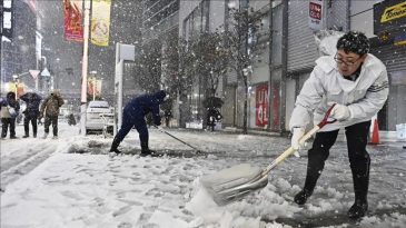 Japonya'da Şiddetli Kış Can Alıyor! &Ouml;l&uuml; Sayısı 46'ya Ulaştı