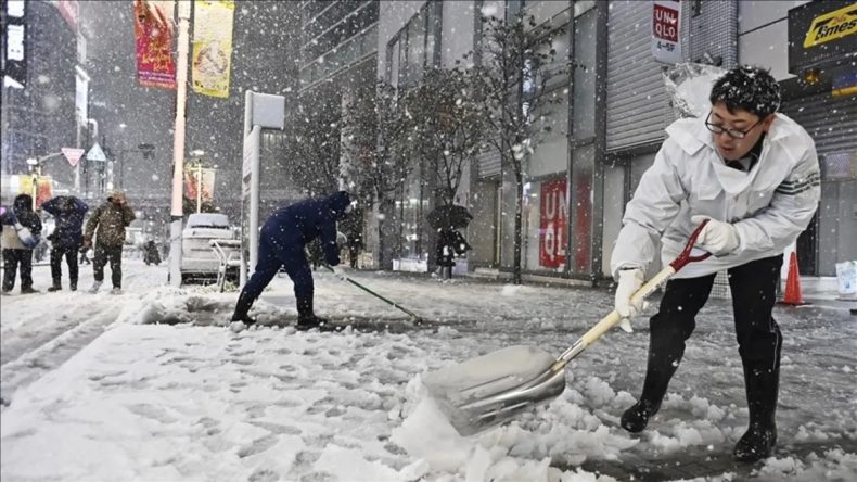 Japonya'da Şiddetli Kış Can Alıyor! &Ouml;l&uuml; Sayısı 46'ya Ulaştı