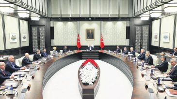 Kabinede Suriye &Uuml;zerine Yapılan Tartışmalar