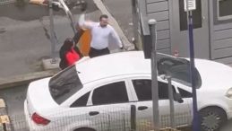 Kadık&ouml;y'de Maganda Olayı: Ara&ccedil; Aynasını Kırdı