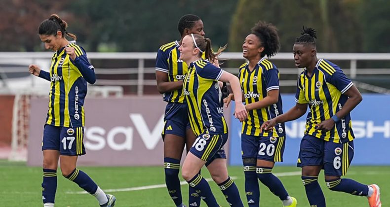 Kadın Futbol S&uuml;per Ligi: Fenerbah&ccedil;e, Beşiktaş'ı farklı ge&ccedil;ti!
