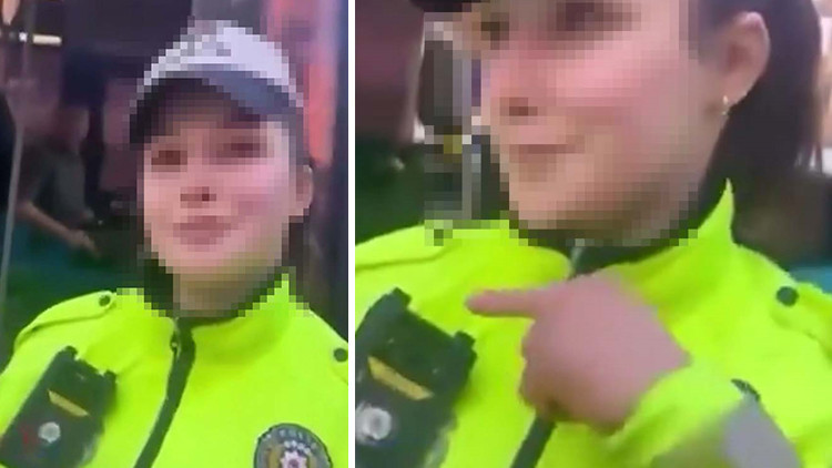 Kadın Trafik Polislerinin Kayda Alıp Sosyal Medyadan Yayınlayan S&uuml;r&uuml;c&uuml; G&ouml;zaltına Alındı