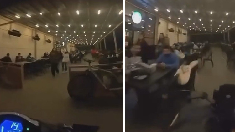 Kafede Akılalmaz G&ouml;r&uuml;nt&uuml;! Sosyal Medyada Paylaşınca Başına Gelmeyen Kalmadı