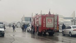 Kahramanmaraş'ta konteynerde &ccedil;ıkan yangın s&ouml;nd&uuml;r&uuml;ld&uuml;! Yaralanma ve can kaybı yaşanmadı