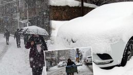 Kar Yağışı Etkisini G&ouml;sterdi: &Ccedil;ok Sayıda Şehir Beyaza D&ouml;n&uuml;ş&uuml;yor! Kar Kalınlığı 3 Metreyi Aştı