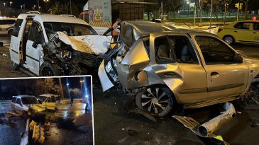 Kartal'da Park Halindeki Otomobili Vuran Ara&ccedil;ta 4 Yaralı
