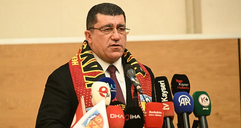 Kayserispor Kulübü'nde Başkanlık Görevine Nurettin Açıkalın Yeniden Seçildi!