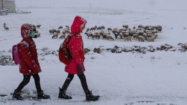 Kırklareli ve Tekirdağ'da Eğitime Ara Verildi