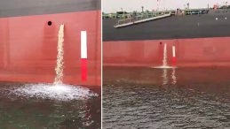 Kirli Balast Suyunu Denize Boşaltan Gemiyi Cezalandırdılar