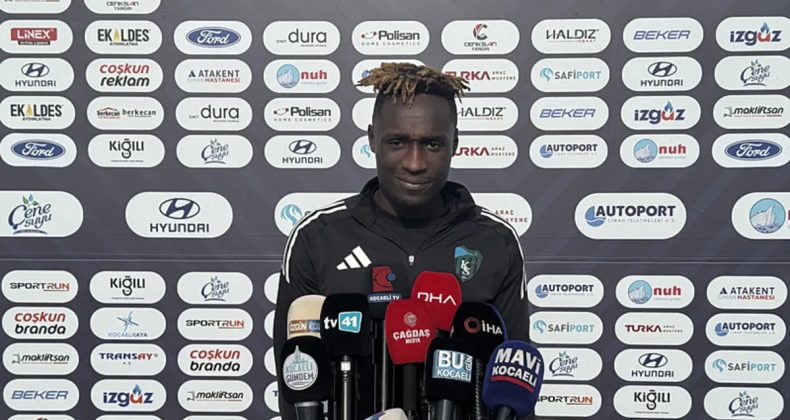 Kocaelisporlu Daniel Agyei: "İki Haneli Sayılara Ulaşmak İstiyorum"