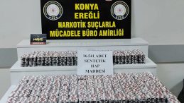 Konya&rsquo;da Uyuşturucu Operasyonu: Binlerce Hap Ele Ge&ccedil;irildi!