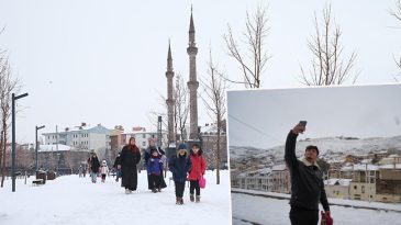 Lapa Lapa Kar Yağıyor: Kar Kalınlığı 40 Santimetreye Ulaştı!