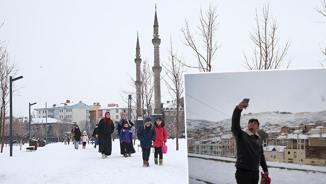 Lapa Lapa Kar Yağıyor: Kar Kalınlığı 40 Santimetreye Ulaştı!