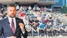 Maaşlarını Alamayan İş&ccedil;iler İş Bıraktı