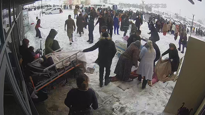 Malatya'da 6 Şubat Depremine Ait Yeni G&ouml;r&uuml;nt&uuml;ler Ortaya &Ccedil;ıktı