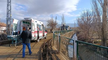 Malatya'da Altyapı &Ccedil;alışmaları Sırasında G&ouml;&ccedil;&uuml;k; 2 Yaralı